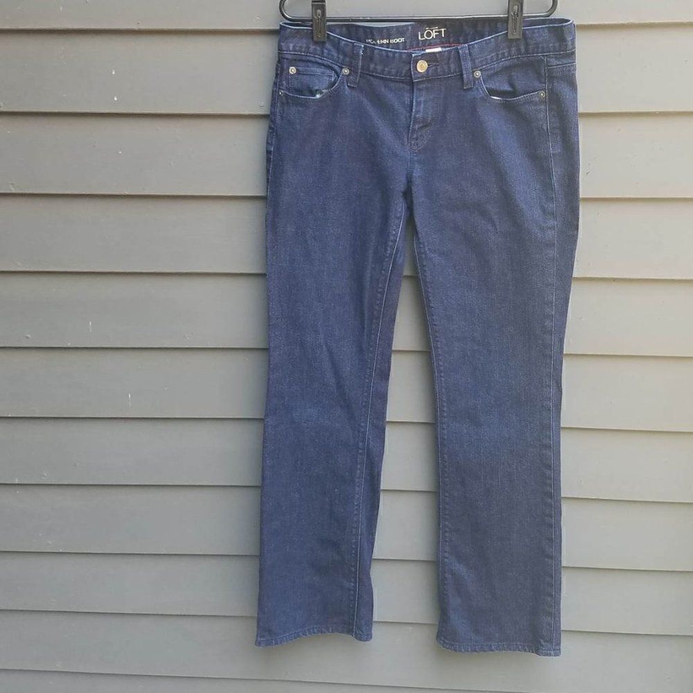 Loft Modern Boot Cut Jeans Size 10
